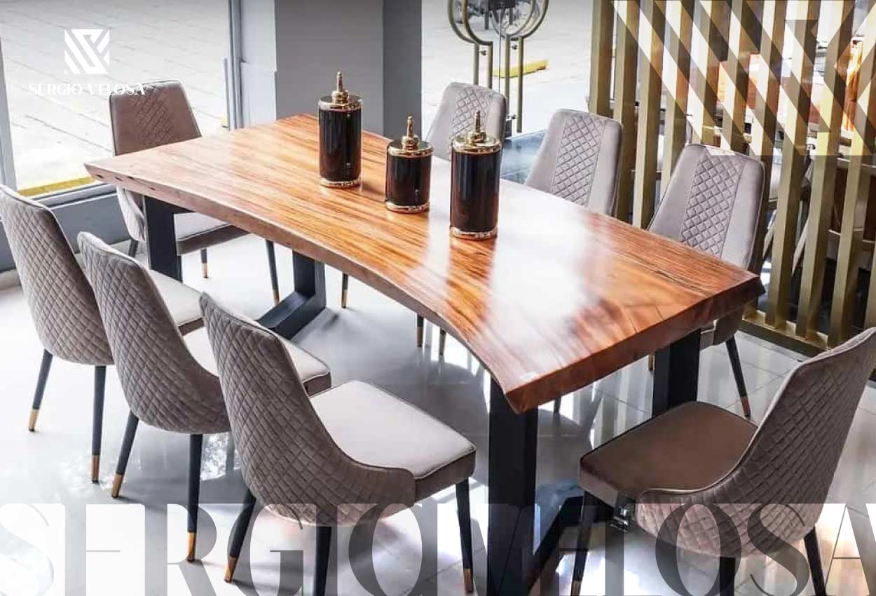 Mesa de comedor moderna